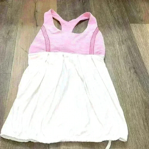 Lululemon Power Dance Tank size 6 
White / Wee Are From Space White April Multi - Picture 8 of 13